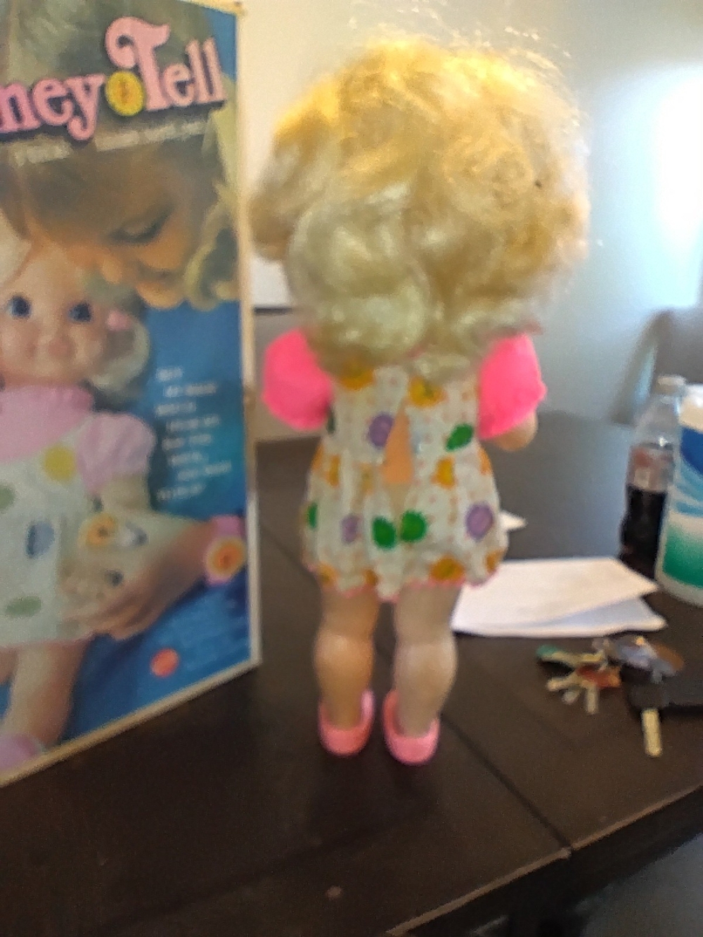 Pink-Accented Interactive Doll - Picture 3 of 3
